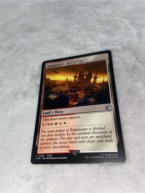 Rabanastre, Royal City (#0287) from the Magic the Gathering: Final Fantasy